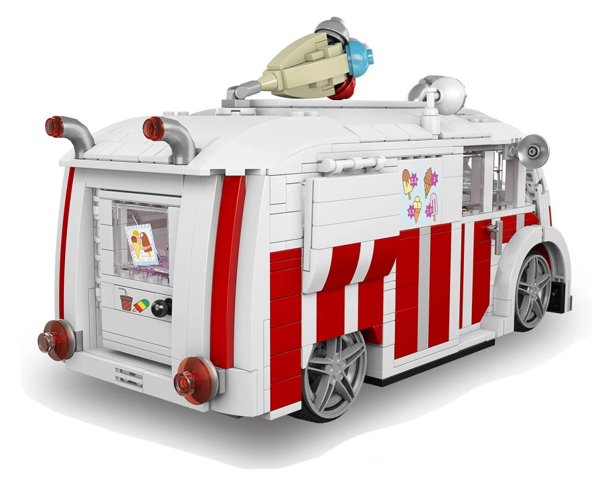 Конструктор Mould King Creative Idea 10039. Ice Cream Truck, 1078 деталей. Фото 2