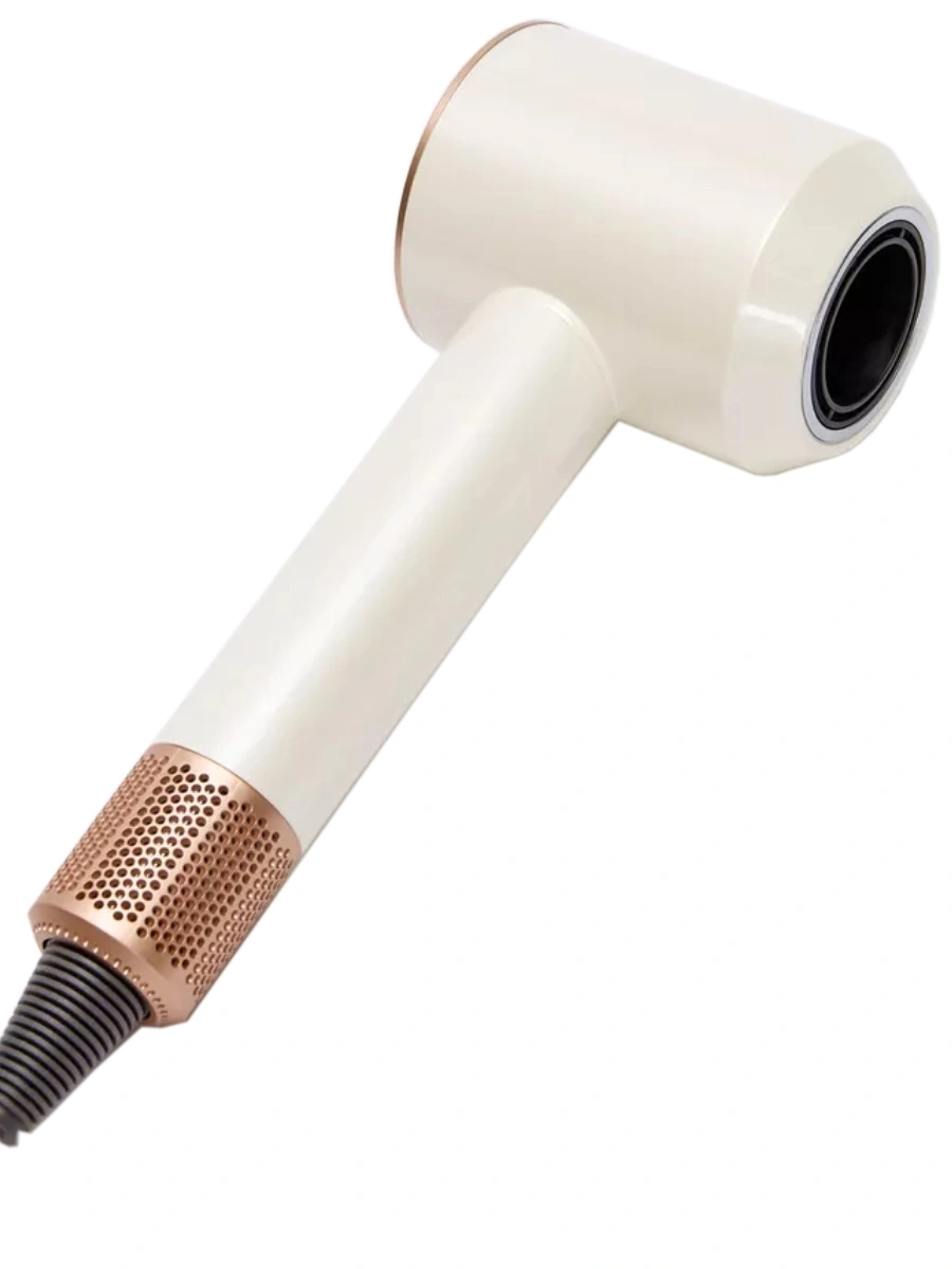 Фен для волос SenCiciMen Hair Dryer HD15, Белый/матовое золото (5 насадок). Фото 2
