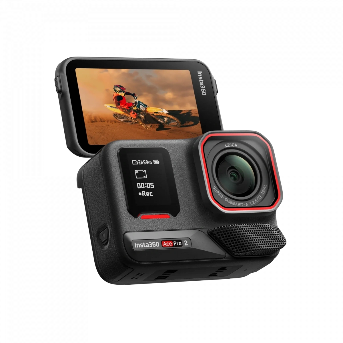 Экшн-камера Insta360 Ace Pro 2 Dual Battery, Чёрный (ACEPRO208). Фото 5