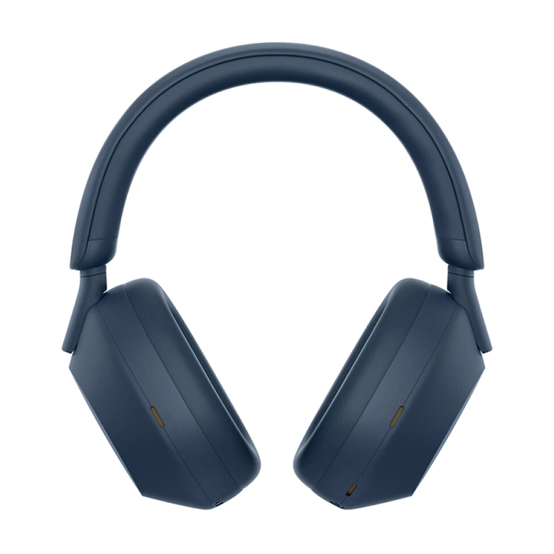 Беспроводные наушники Sony WH-1000XM5/BM с шумоподавлением, Синие. Фото 2