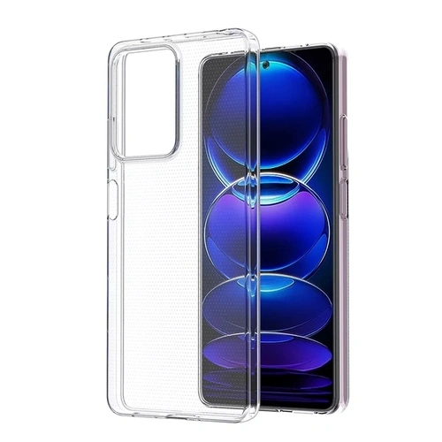 Накладка для Redmi Note 12 Pro силиконовая, Прозрачная. Фото 1
