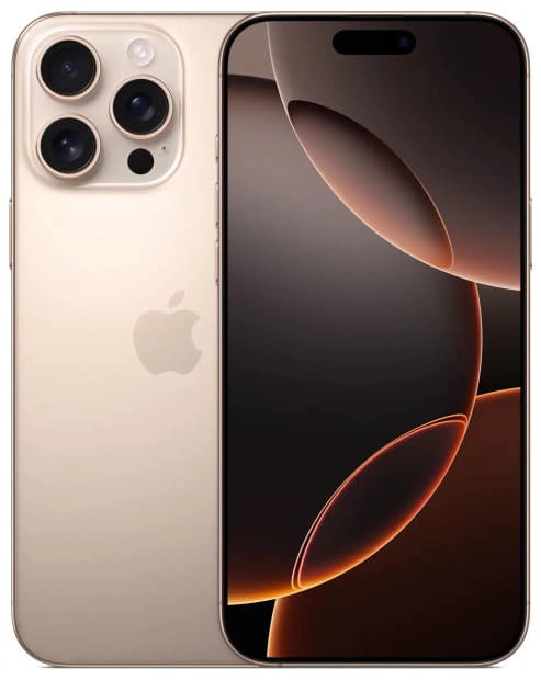 Смартфон Apple iPhone 16 Pro Max 512Гб Пустынный титан (eSIM+SIM) (Без RuStore). Фото 1