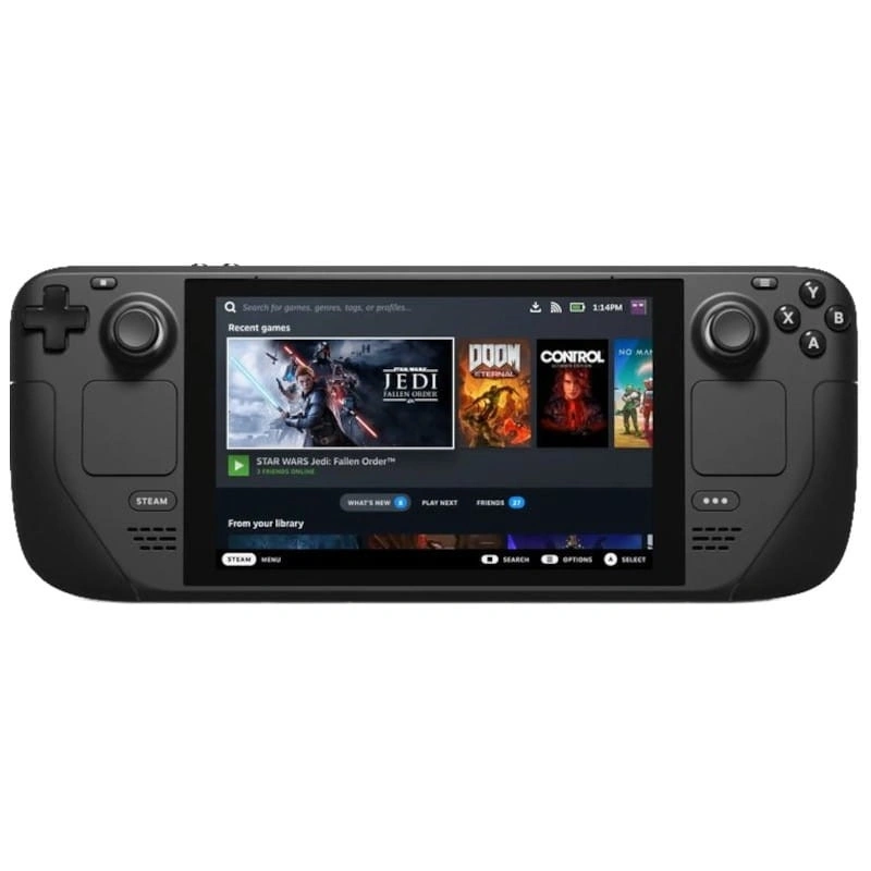 Портативная игровая консоль Valve Steam Deck 256Gb Black. Фото 1