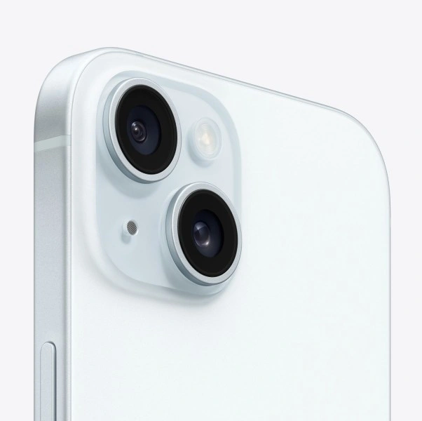 Смартфон Apple iPhone 15 256Гб Голубой (eSIM+SIM) (Без RuStore). Фото 3