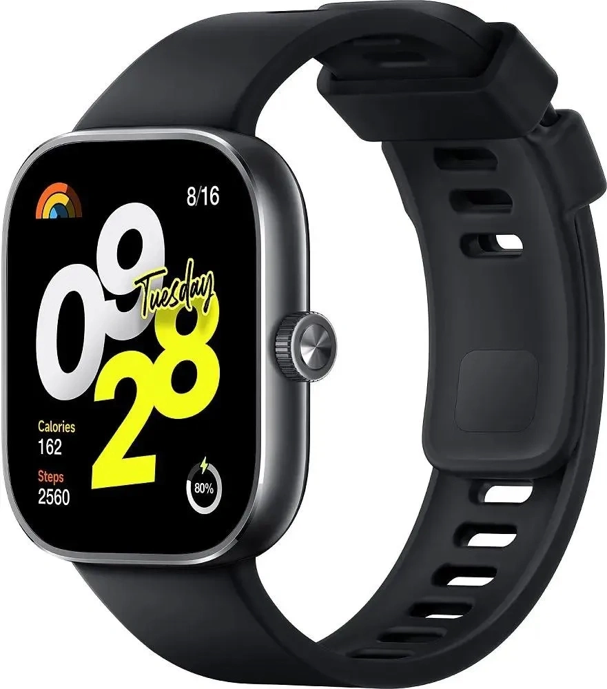 Умные часы Redmi Watch 4, Obsidian Black (BHR7854GL). Фото 1