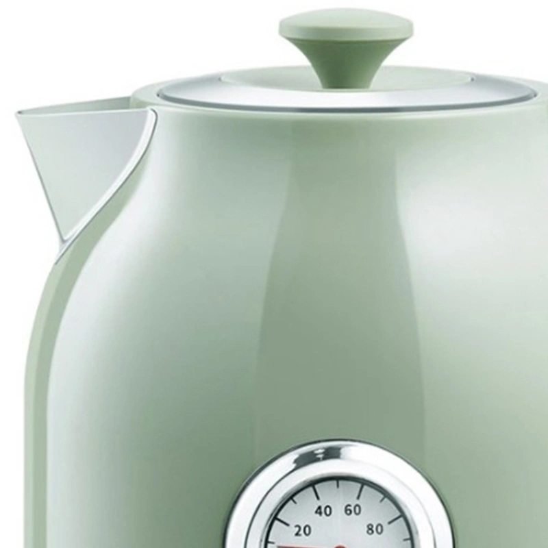 Электрический чайник с датчиком температуры QCOOKER Electric Kettle, зелёный. Фото 2