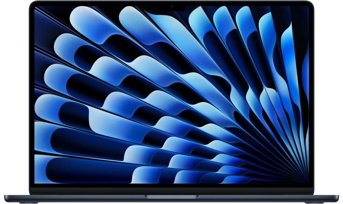 Apple MacBook Air 15" 2025 Тёмная ночь (MC6L4) (M4, 10-ядер CPU/10-ядер GPU, 24 ГБ, 512 ГБ SSD). Фото 1