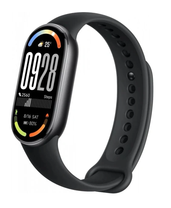 Фитнес-браслет XiaoMi Smart Band 10, Чёрный (BHR07PYGL). Фото 1