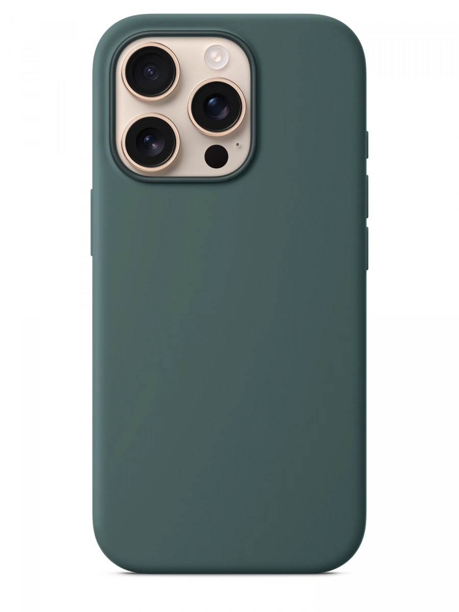 Накладка для iPhone 16 Pro Max Silicone Case With MagSafe, Lake Green. Фото 1