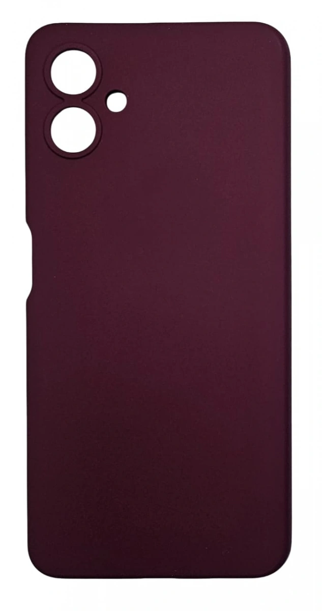 Накладка Silicone Case для Samsung Galaxy A06, Винная. Фото 1