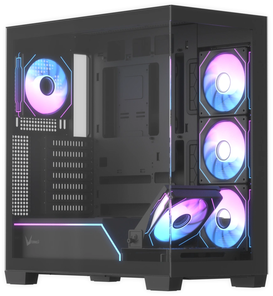 Корпус Formula V Line Crystal Z8G Floe [Crystal Z8G FLOE Black] Чёрный. Фото 2