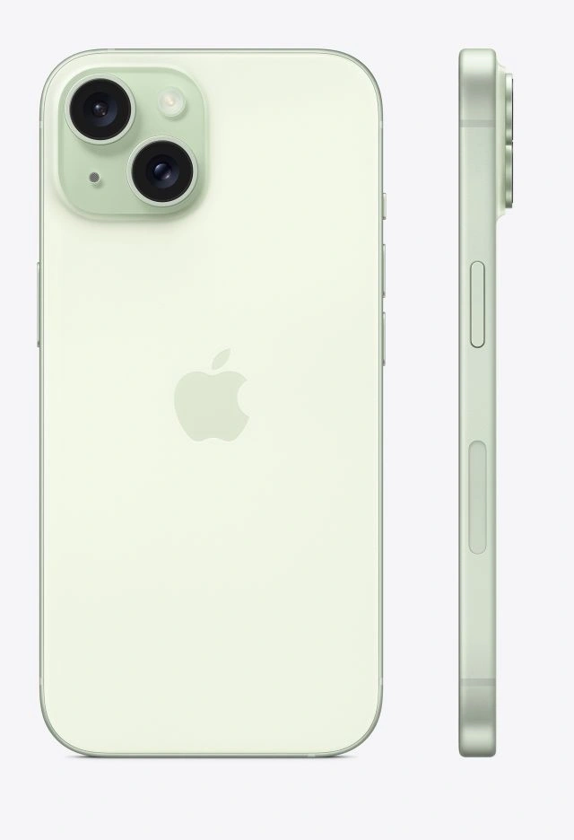 Смартфон Apple iPhone 15 128Гб Зелёный (eSIM+SIM) (Без RuStore). Фото 2