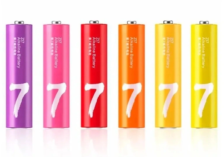 Батарейки ZMi Rainbow ZI7 типа AAA 24шт. 1.5V. Фото 4