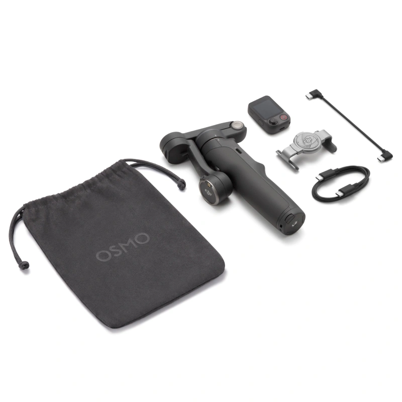 Стабилизатор электрический DJI Osmo Mobile 8P Standard Combo, Чёрный. Фото 5