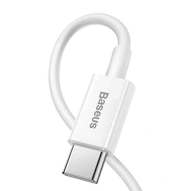 Кабель Baseus Superior Series Fast Charging Data Cable Type-C to iP PD 20Вт 2м, Белый (CATLYS-C02). Фото 3