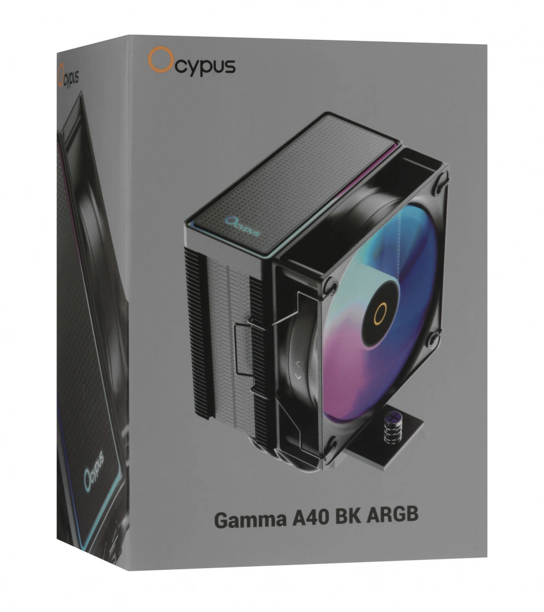 Кулер для процессора Ocypus Gamma A40 BK ARGB [Gamma-A40-BK1AAWN00X-GL] Чёрный. Фото 8