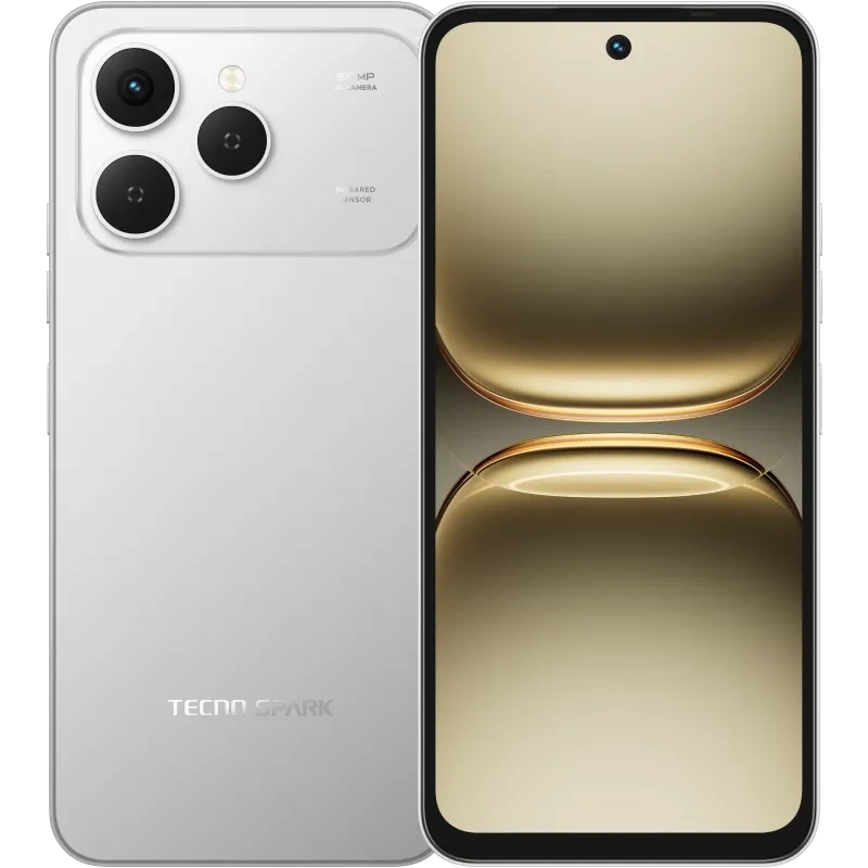 Смартфон Tecno Spark 40 8/256Gb Titanium Grey. Фото 1