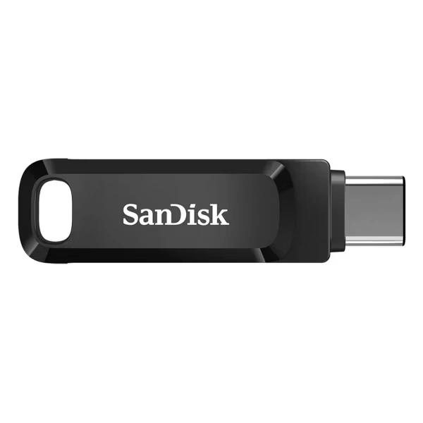 Накопитель Sandisk Ultra Dual Drive Go USB Type-C 128Gb, Чёрный [SDDDC3-128G-G46]. Фото 2