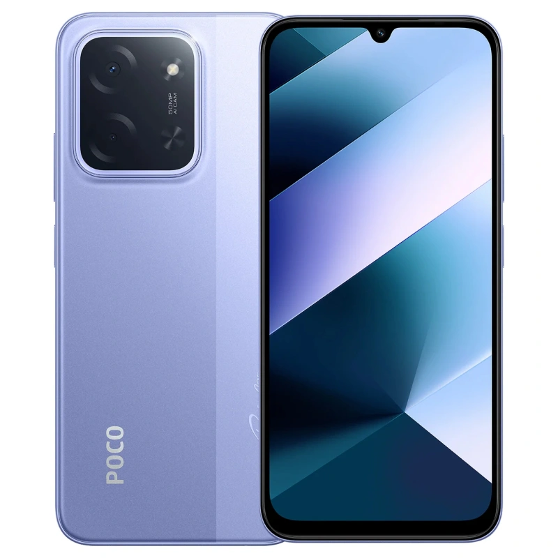 Смартфон Poco C85 6/128Гб Фиолетовый. Фото 1