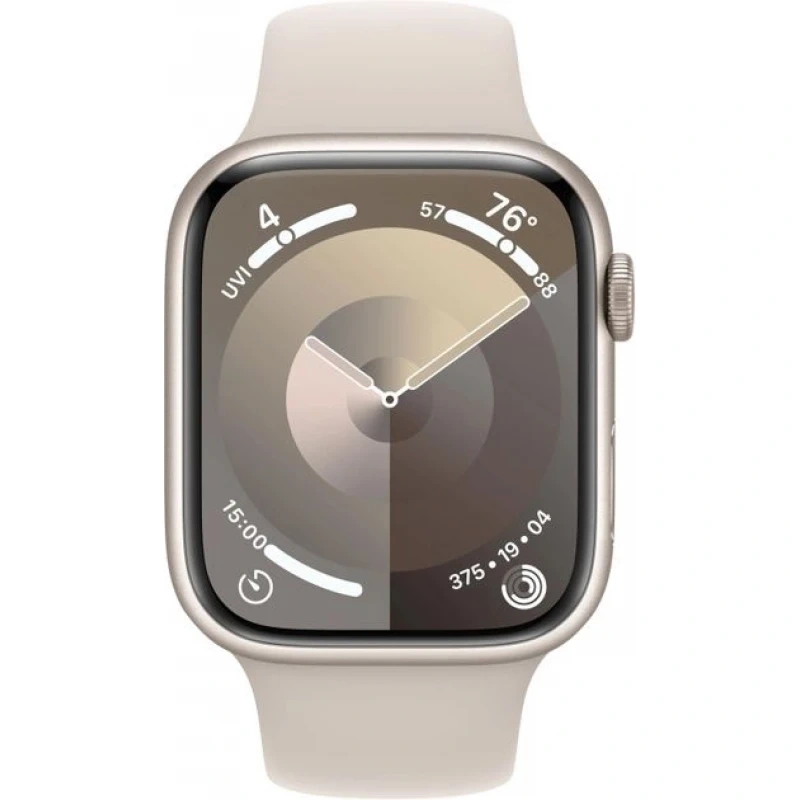 Apple Watch Series 9, 45 мм, алюминий цвета "сияющая звезда" (Уцененный товар). Фото 2