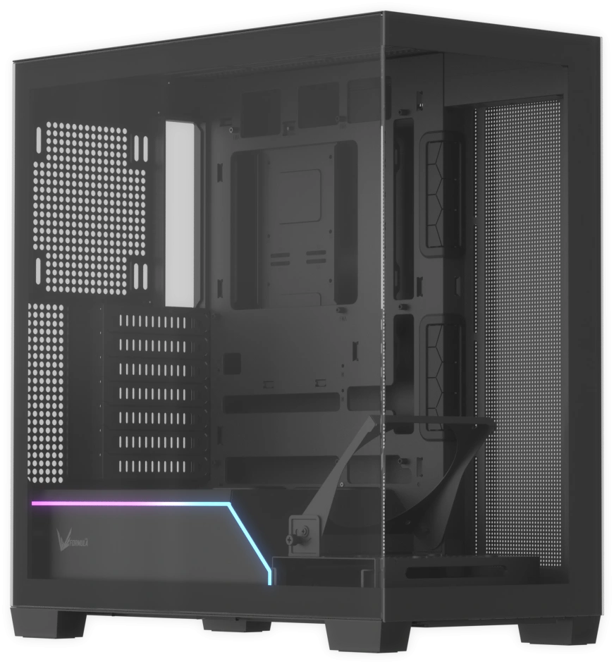 Корпус Formula V Line Crystal Z8G Floe [Crystal Z8G FLOE Black] Чёрный. Фото 3