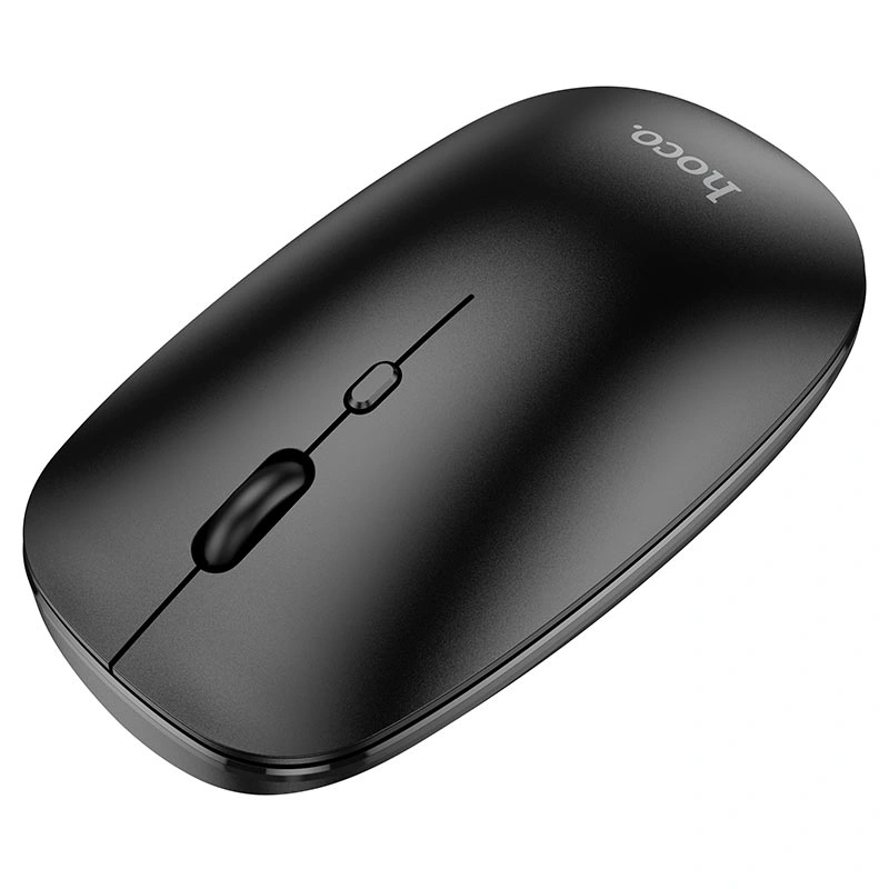 Мышь беспроводная Hoco GM15 Business, Bluetooth V3.0+5.0, 800-1600dpi, 2,4G, Чёрная. Фото 1