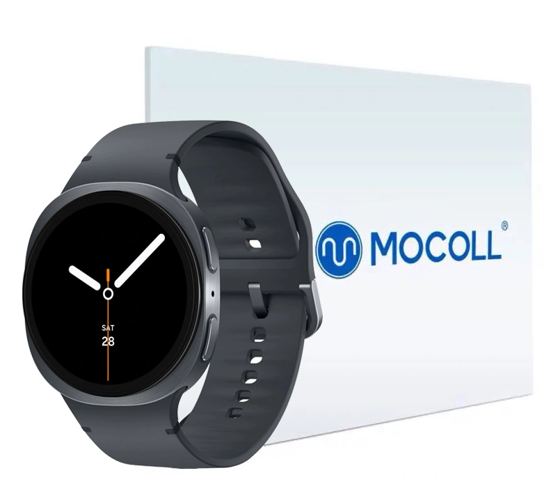 Защитная пленка Mocoll (Recovery Clear) для Samsung Watch 8 (40 мм), Прозрачная. Фото 1