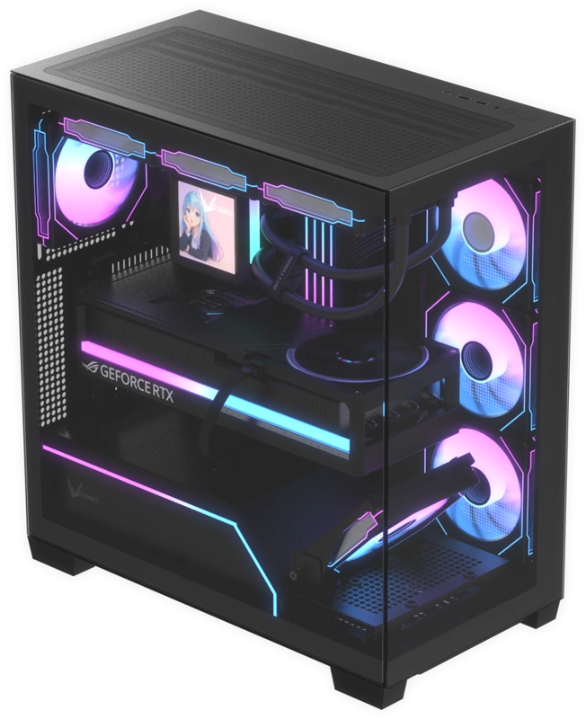 Корпус Formula V Line Crystal Z8G Floe [Crystal Z8G FLOE Black] Чёрный. Фото 4