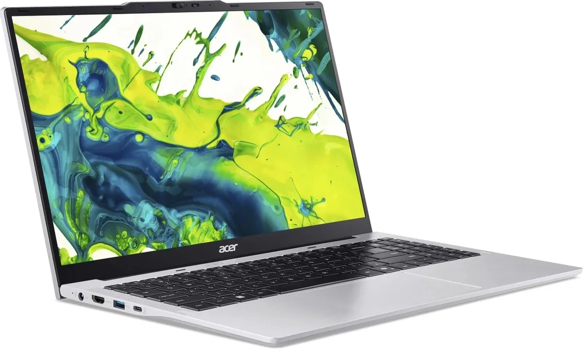 Ноутбук Acer Aspire Lite, Серебристый (AL15-72P-541W) (15.6", Intel Core i5 13420H, 16 Гб, 512 Гб SSD, Intel Iris Xe Graphics, noOS) NX.D5HEX.007. Фото 4