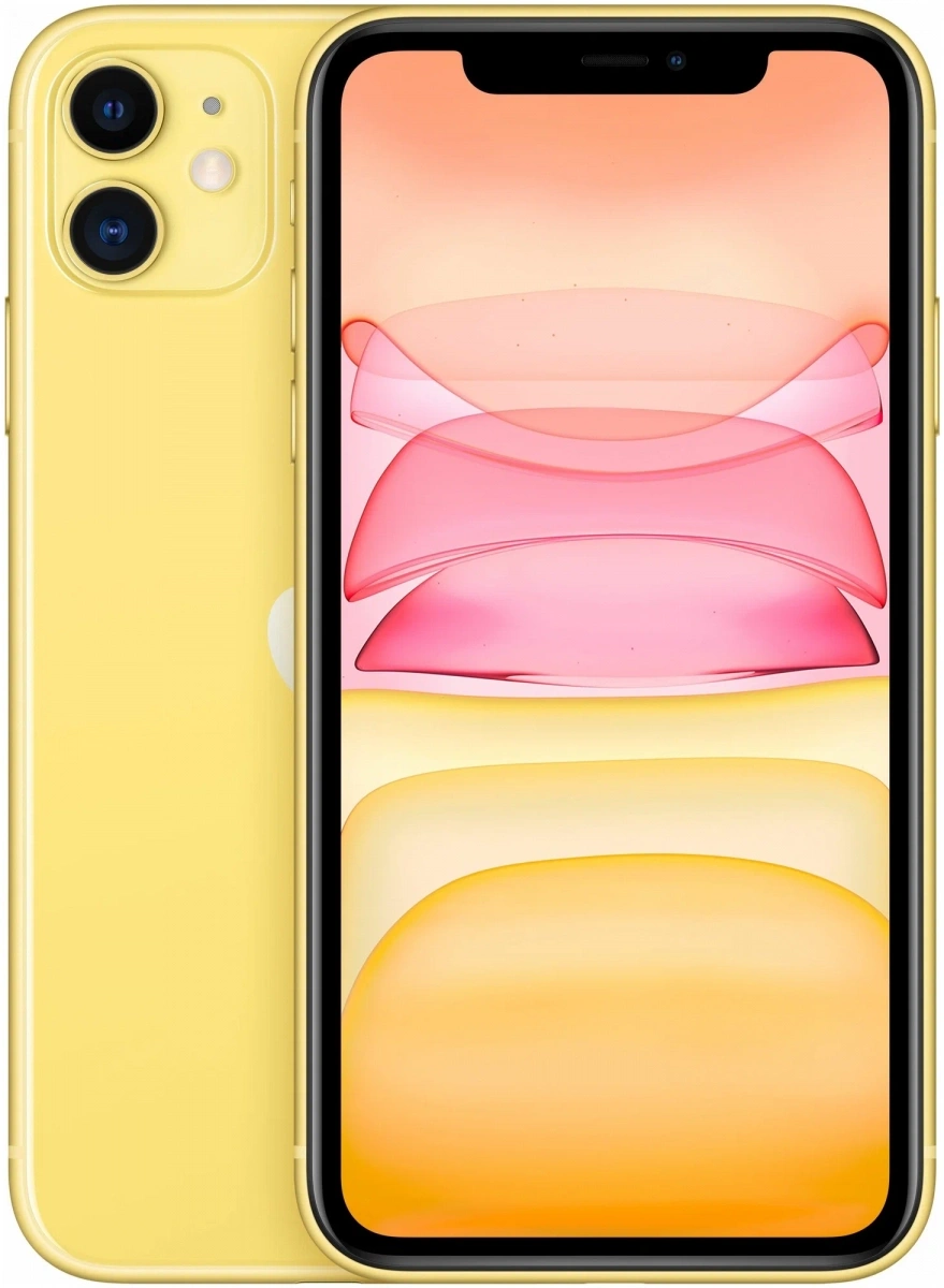 Смартфон Apple iPhone 11 128Gb Желтый (Уцененный товар). Фото 1