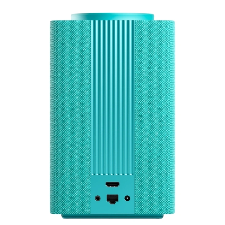 Умная колонка Яндекс Станция MAX с Zigbee, Бирюзовый (YNDX-00053TRQ). Фото 3