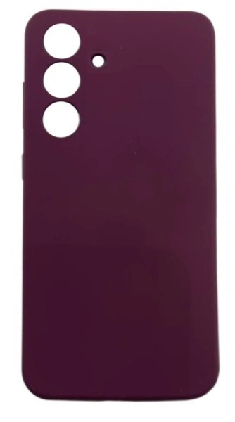 Накладка Silicone Case Logo для Samsung Galaxy A25 5G, Винная. Фото 1