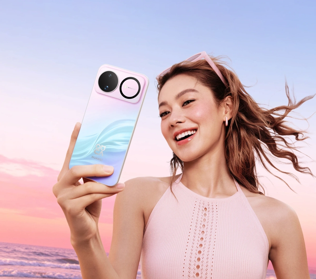 Смартфон Huawei Nova 16S 12/512Гб, Светло-голубой (EMA-LX9). Фото 7