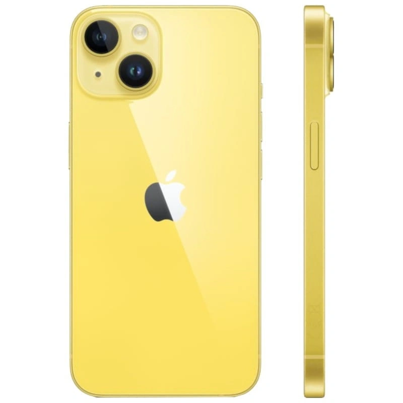 Смартфон Apple iPhone 14 256Гб Жёлтый (eSIM) (Без RuStore). Фото 2