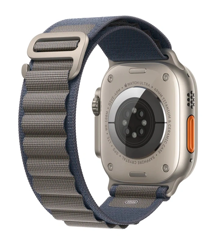 Ремешок Alpine Loop для Apple Watch 44/45/46/49мм, Dark Blue. Фото 1