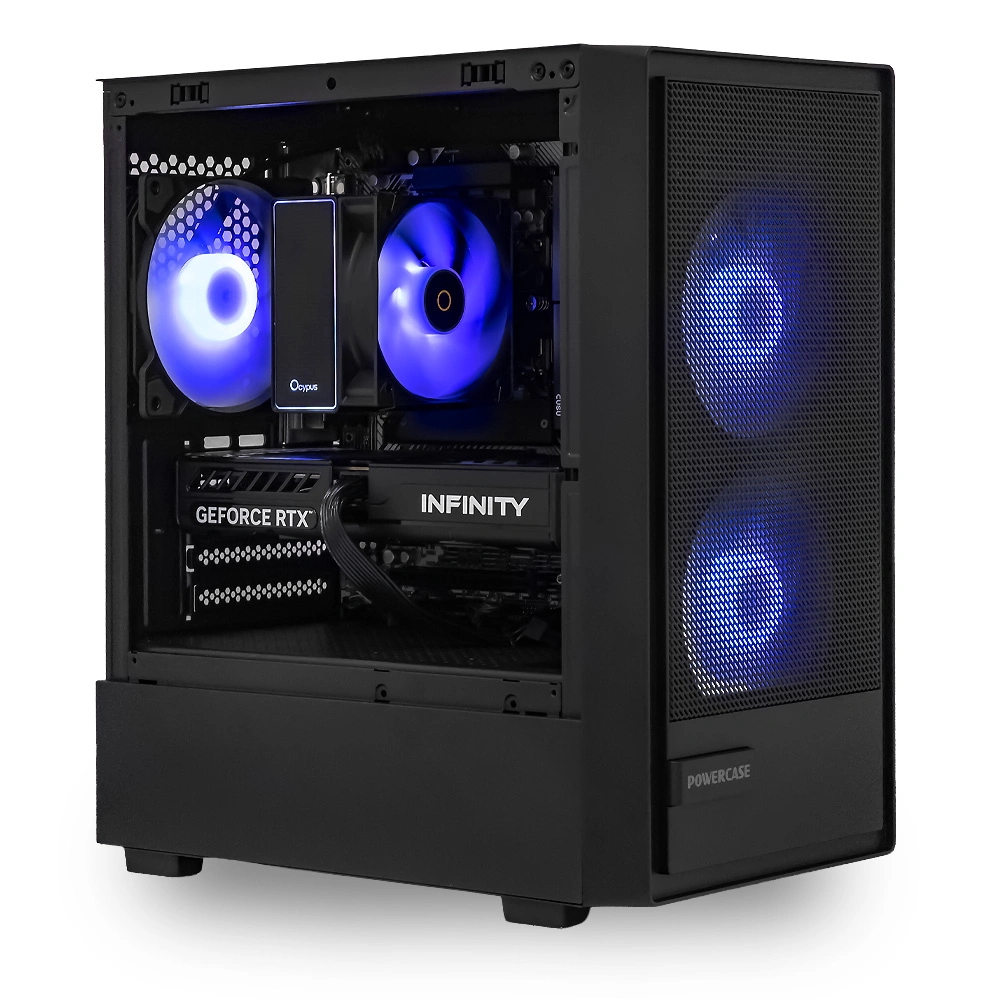 Системный блок CORE M (A306 Intel Core i5-12400F, 32Гб DDR4, RTX5060, SSD 1Тб M.2, Intel B760M-E, 650Вт). Фото 1