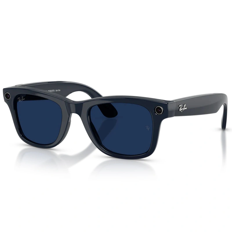 Умные очки Ray Ban Wayfarer (Gen 2) RW4012 Блестящий космический синий/Переходящий сапфир M 150-50mm (601SSB). Фото 2