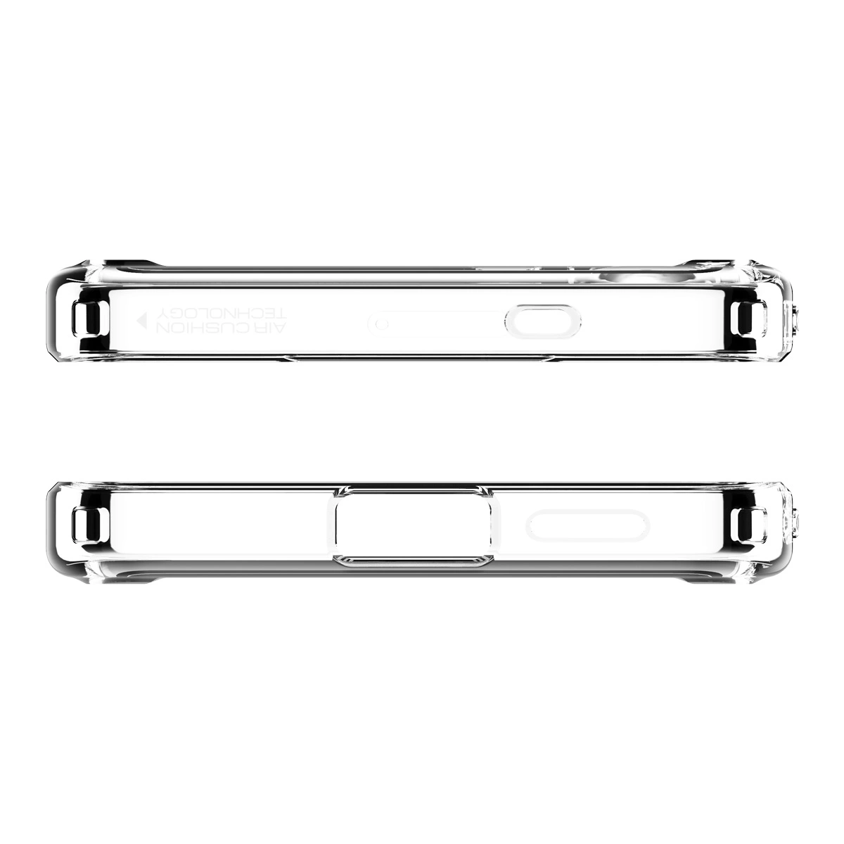 Накладка Spigen Ultra Hybrid для Samsung Galaxy S25 Plus (MagSafe), Прозрачный/Белый (ACS08981). Фото 5