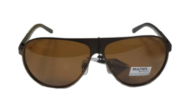 Солнцезащитные очки Matrix MT8395 (C49-90) 63 12-132, Коричнево-металлические. Фото 1