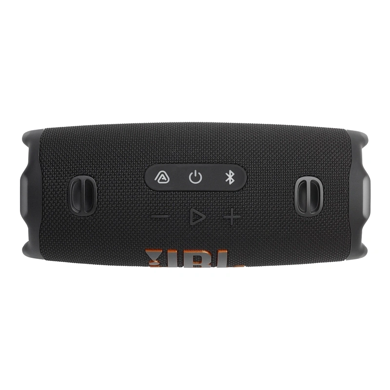 Беспроводная акустика JBL Charge 6, Чёрно-оранжевая. Фото 2