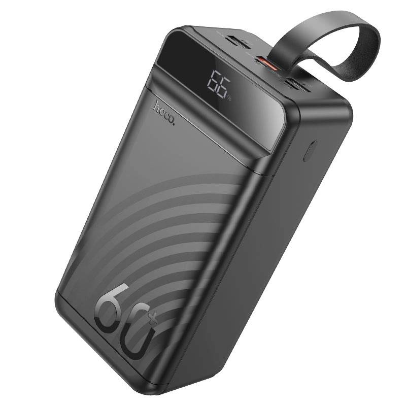 Внешний аккумулятор Hoco J123C Element 22.5W 60000mAh, Чёрный. Фото 1