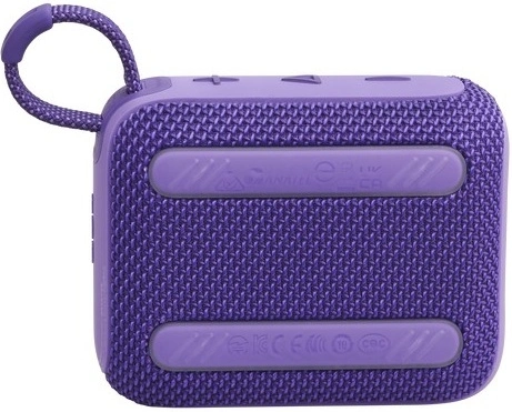 Беспроводная акустика JBL Go 4 Фиолетовая (JBLGO4PUR). Фото 2
