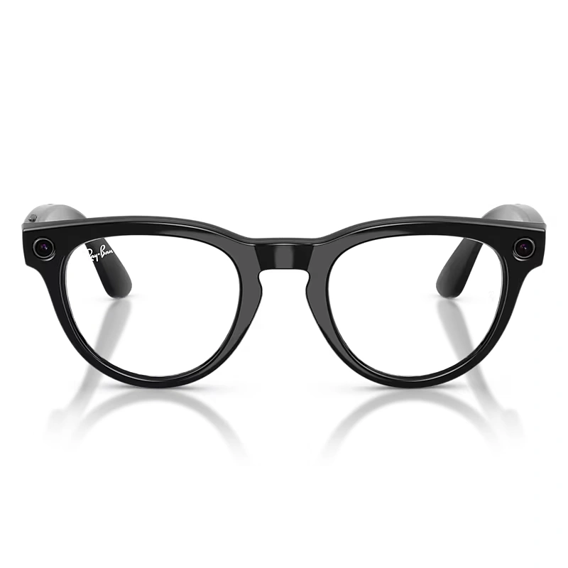 Умные очки Ray Ban Headliner (Gen 2) RW4013 Глянцевый чёрный/Серо-зелёный фотохром M 150-50 (601/1M50). Фото 3