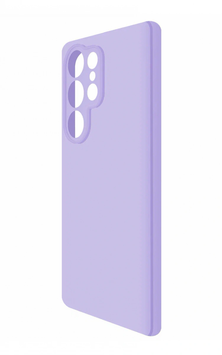 Накладка Krutoff Silicone Case для Samsung Galaxy S25 Ultra, Лаванда. Фото 2