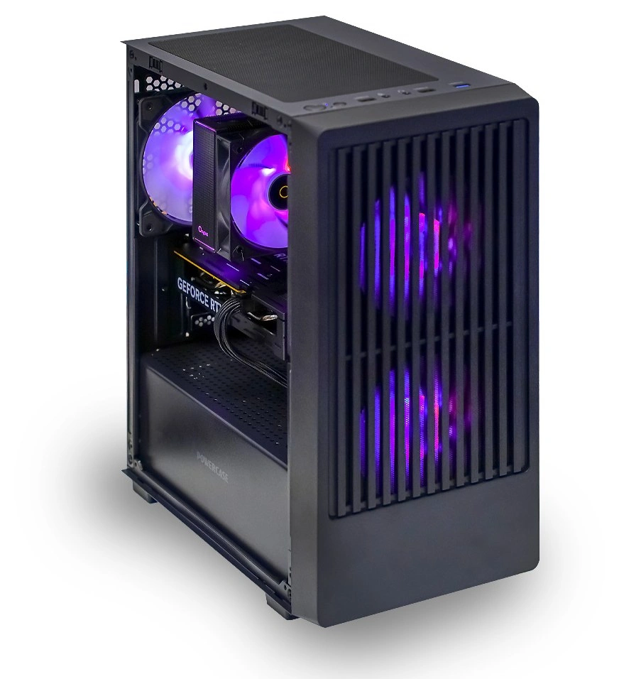 Системный блок CORE M (SM07 Intel Core i5-12400F, 32Gb DDR4, RTX5060, SSD 1Tb M.2, MSI B760M-E, 550Вт). Фото 2