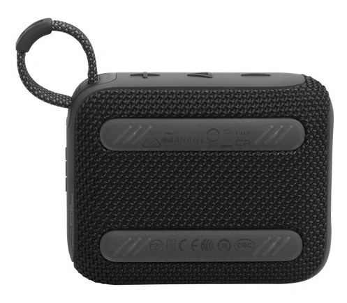 Беспроводная акустика JBL Go 4 Чёрная  (JBLGO4BLK). Фото 2
