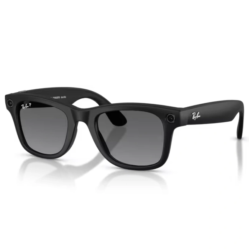 Умные очки Ray Ban Wayfarer (Gen 2) RW4012 Матовый черный/Графитовый градиент M 150-50mm (601/ST350). Фото 1