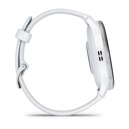 Умные часы Garmin Venu 3 Whitestone with Silver Buckle. Фото 7