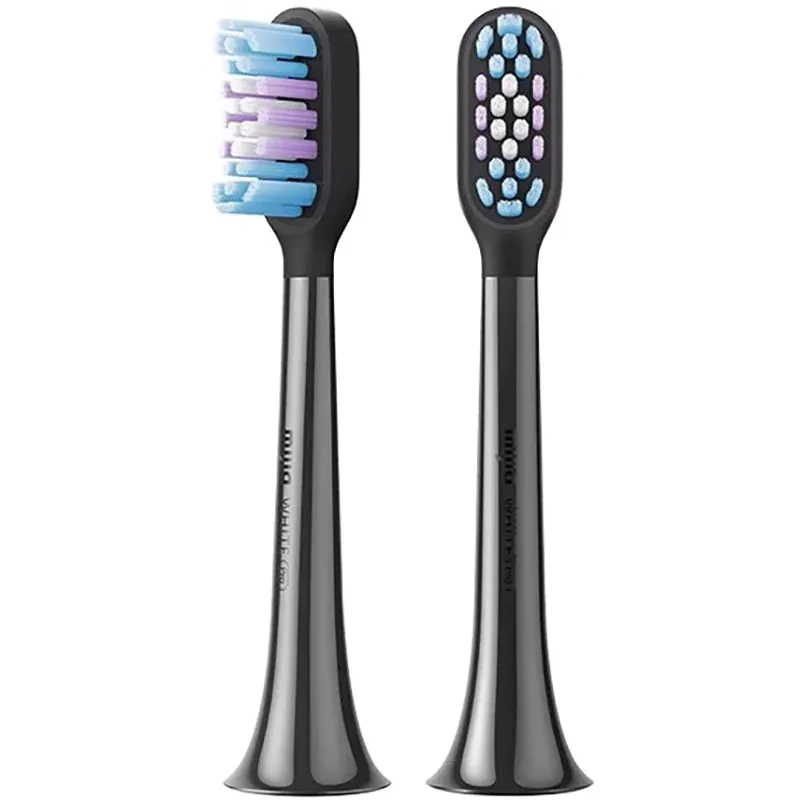 Сменные насадки для зубной щетки MiJia T501/T501C Standart 2 шт. MBS307, Чёрные (BHR6828CN). Фото 1
