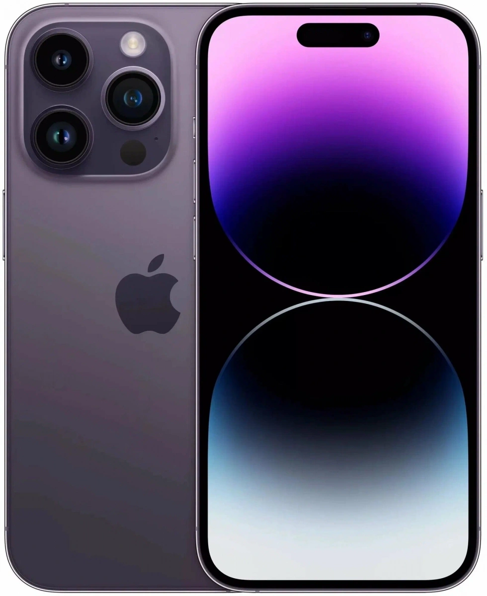 Смартфон Apple iPhone 14 Pro 128Gb Тёмно-фиолетовый (esim+sim) (Уцененный товар). Фото 1